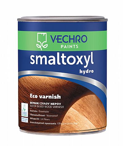 SMALTOXYL HYDRO ΒΕΡΝΙΚΙ ECO ΣΑΤΙΝΕ ΑΧΡΩΜΟ 750 ml 
