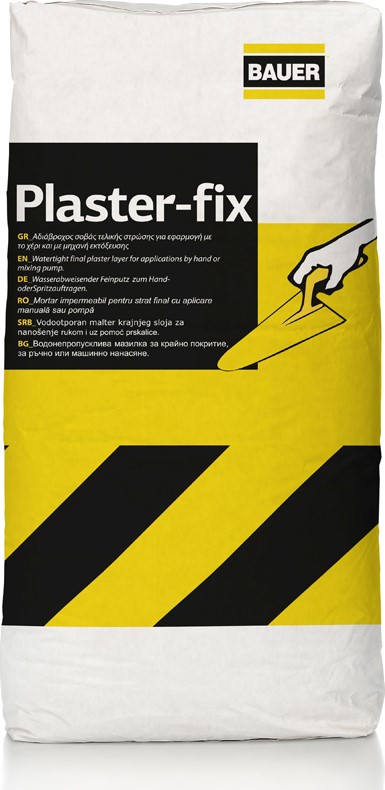 Plaster Fix Ταχύπηκτος Επισκευαστικός Ρητινούχος Σοβάς Λευκός 25 kg