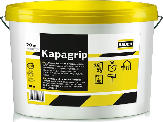 Kapagrip Χαλαζιακό Αστάρι Πρόσφυσης Λευκό 20 kg
