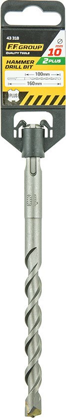 Τρυπάνι SDS-PLUS 2PLUS 6x210mm 43301