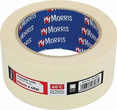 Χαρτοταινία 60℃ Morris 30mm x 45m 26061