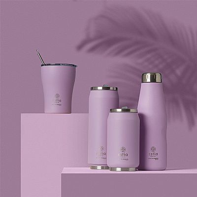 Estia Θερμός Travel Cup Save The Aegean 500ml Fjord Grey