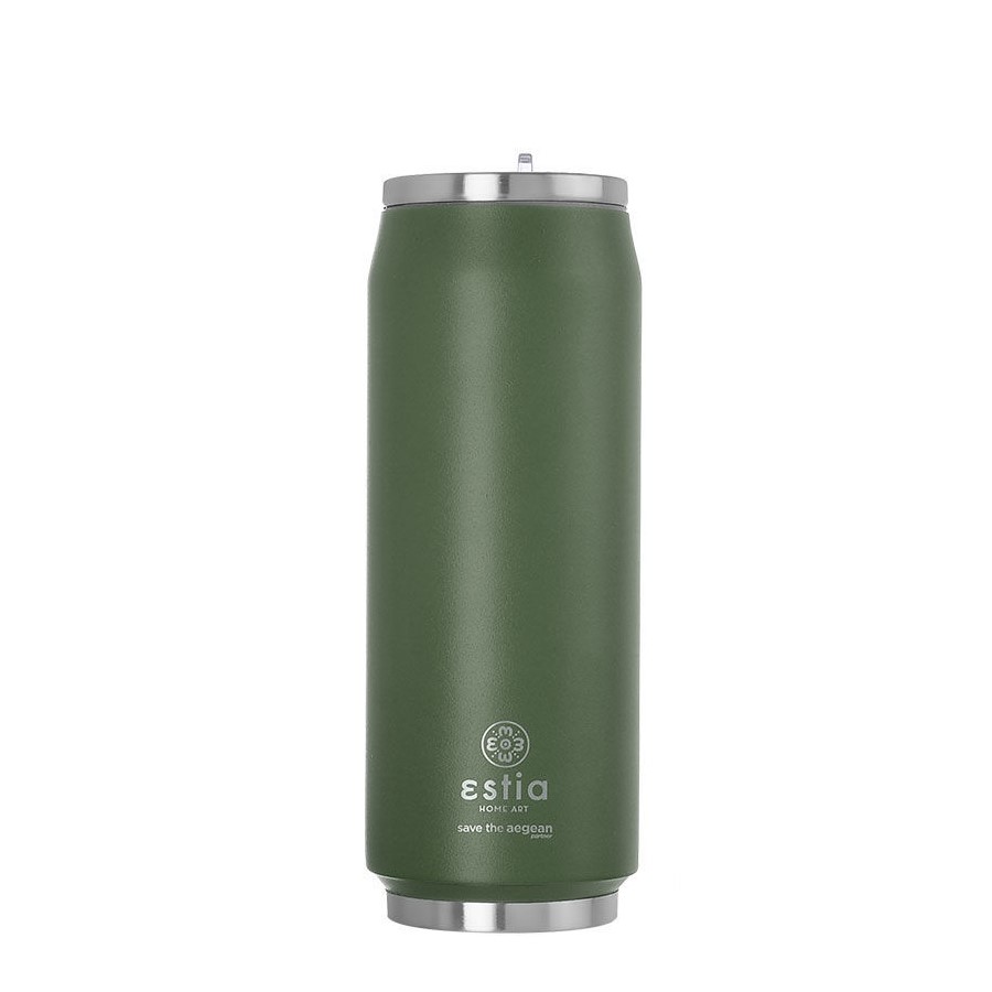 Estia Θερμός Travel Cup Save The Aegean 500ml Fjord Grey