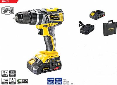 Κρουστικό Δραπανοκατσάβιδο Μπαταρίας CHD/60-BL 20V 2x4.0 Ah PRO 46672