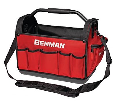 Benman Εργαλειοθήκη-Τσάντα Μεγάλη Ανοιχτού Τύπου με Ρυθμιζόμενο Ιμάντα 73195