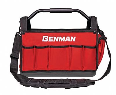 Benman Εργαλειοθήκη-Τσάντα Μεγάλη Ανοιχτού Τύπου με Ρυθμιζόμενο Ιμάντα 73195