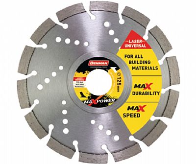 ΔΙΑΜΑΝΤΟΔΙΣΚΟΣ MAXPOWER UNIVERSAL-LASER Ø125mm