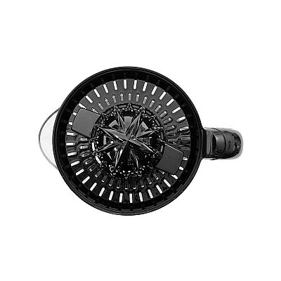 ΣΤΙΦΤΗΣ STORM ΠΛΑΣΤΙΚΟΣ 40w ΜΕ ΔΥΟ ΚΩΝΟΥΣ 700ml ΜΑΥΡΟΣ