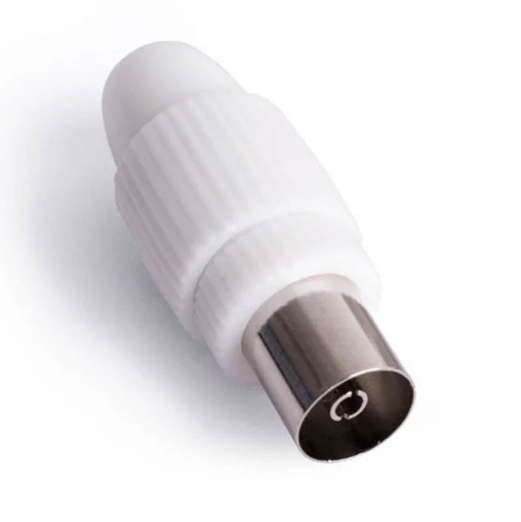 ΦΙΣ TV CONNECTOR ΘΗΛΥΚΟ ΛΕΥΚΟ