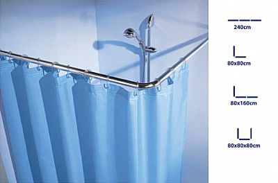 ΒΡΑΧΙΟΝΑΣ ΜΠΑΝΙΟΥ ΓΩΝΙΑΚΟΣ 80x80x80 ΝΙΚΕΛ