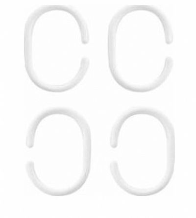 ΚΡΙΚΟΙ ΚΟΥΡΤΙΝΑΣ ΜΠΑΝΙΟΥ ΛΕΥΚΟΙ 12 Τμχ